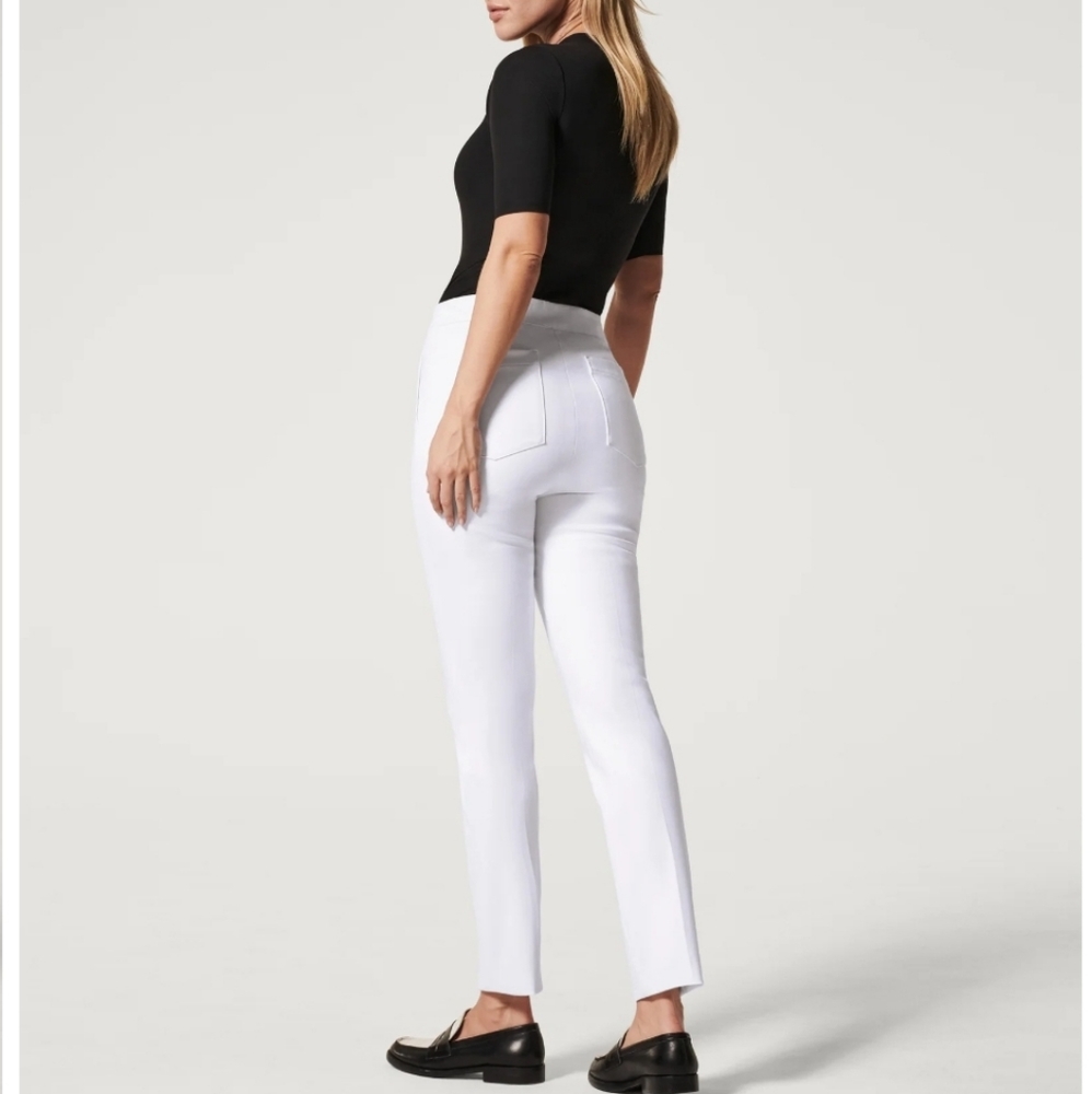 NWT Spanx On-The-Go Ankle Slim Straight Pant - Picture 2 of 7